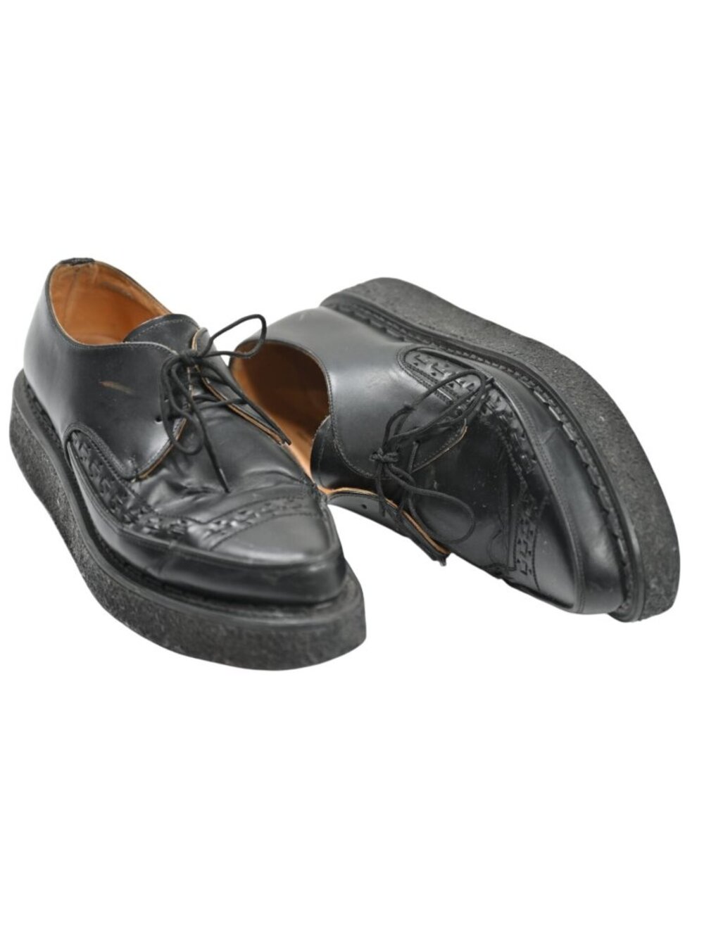 George Cox Gibson Diano Shoes 3705 in Black Leather